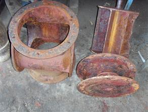 Rotary valves suffering from severe erosion and corrosion