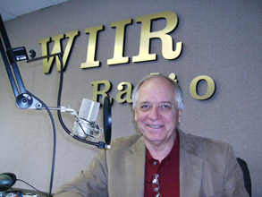 Jim Rumford recording at WIIR Radio